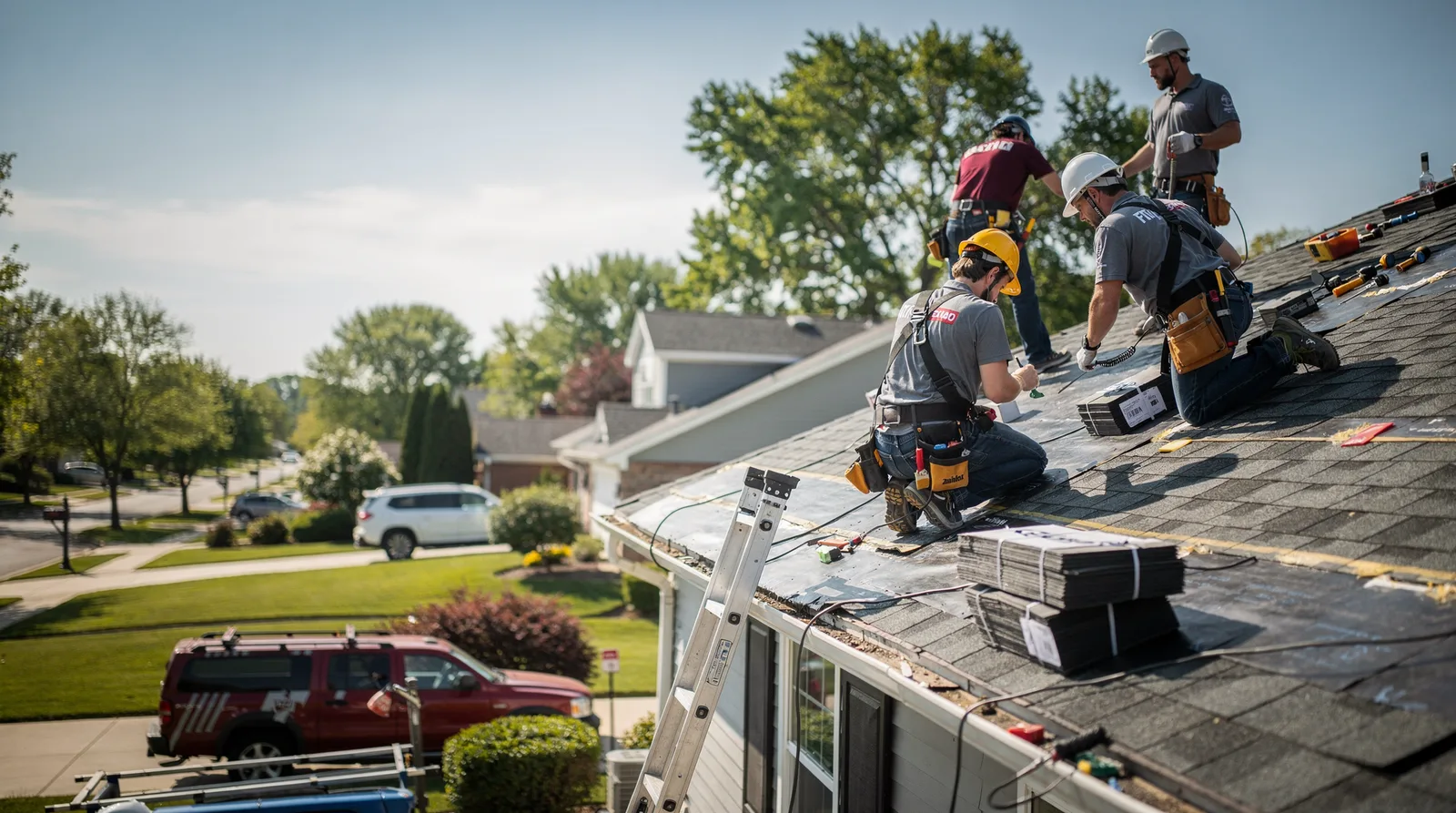 Roof Repair in Waynesville, IL around you